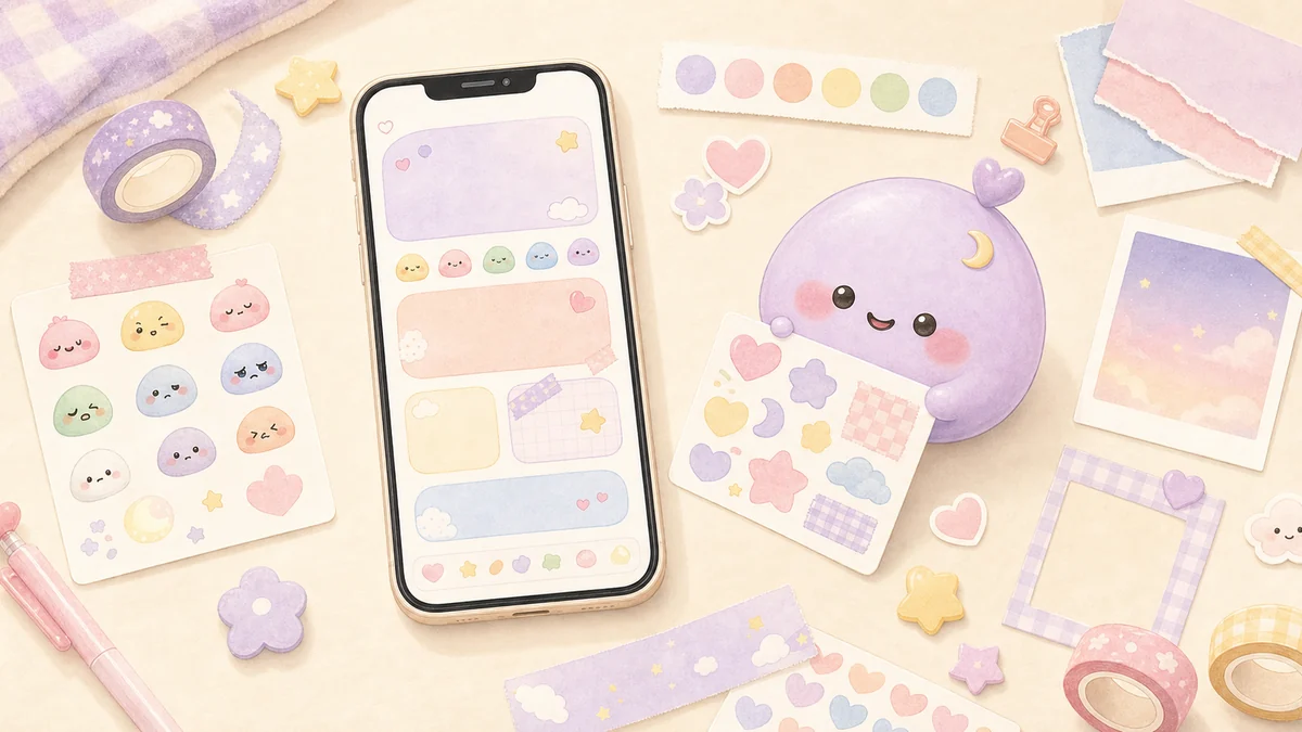 cute diary app for creative diary pages in Mongle Haru