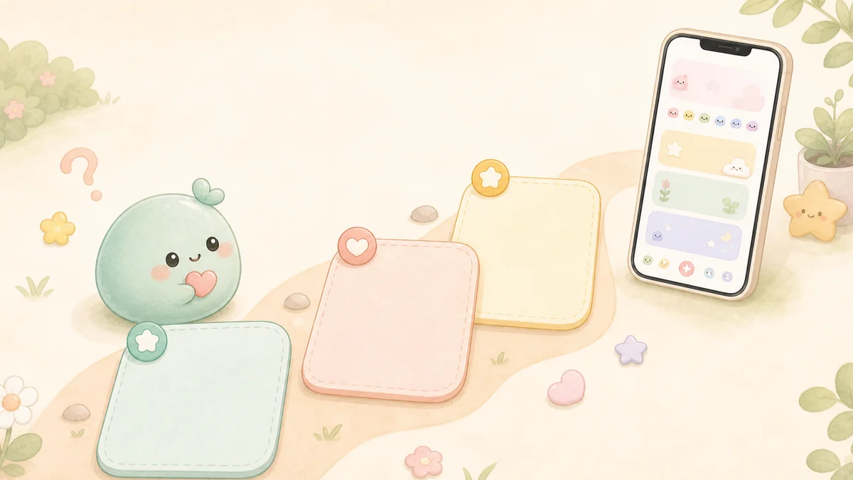 cute diary app for digital diary beginners in Mongle Haru