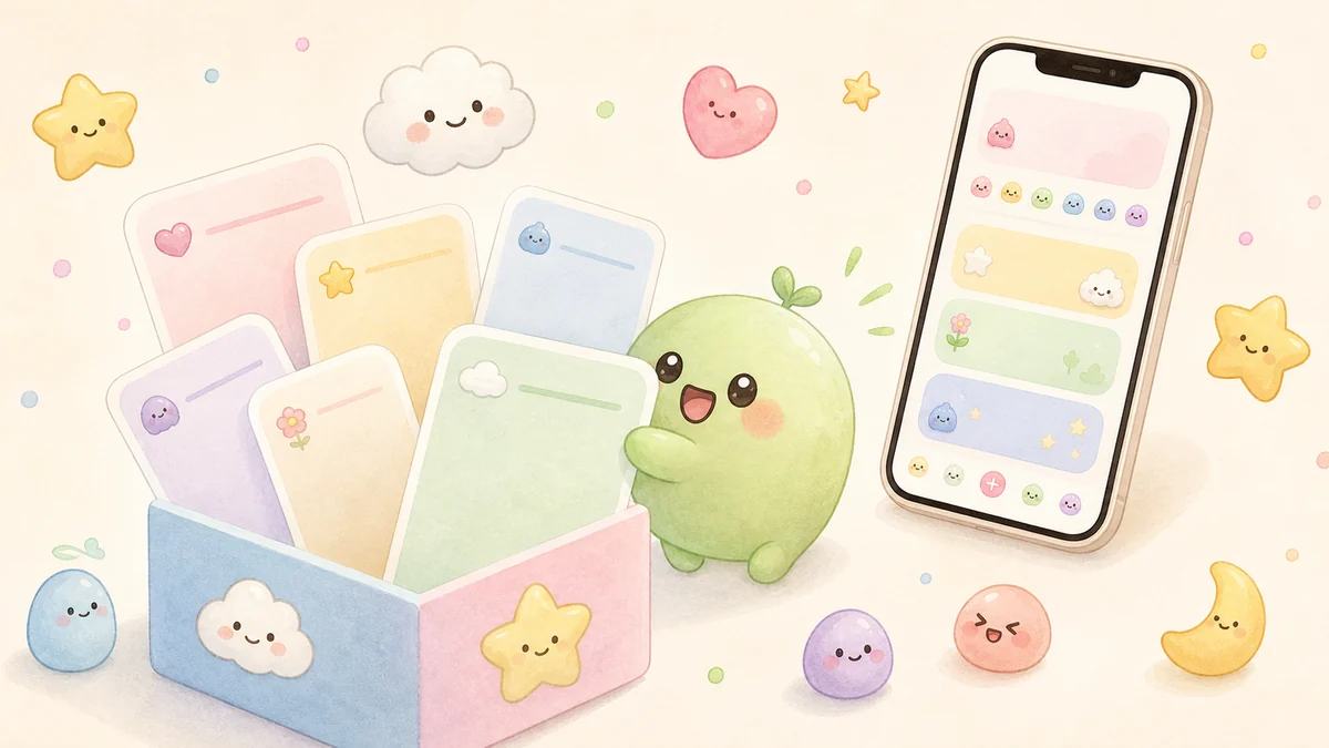 cute diary app for playful daily prompts in Mongle Haru