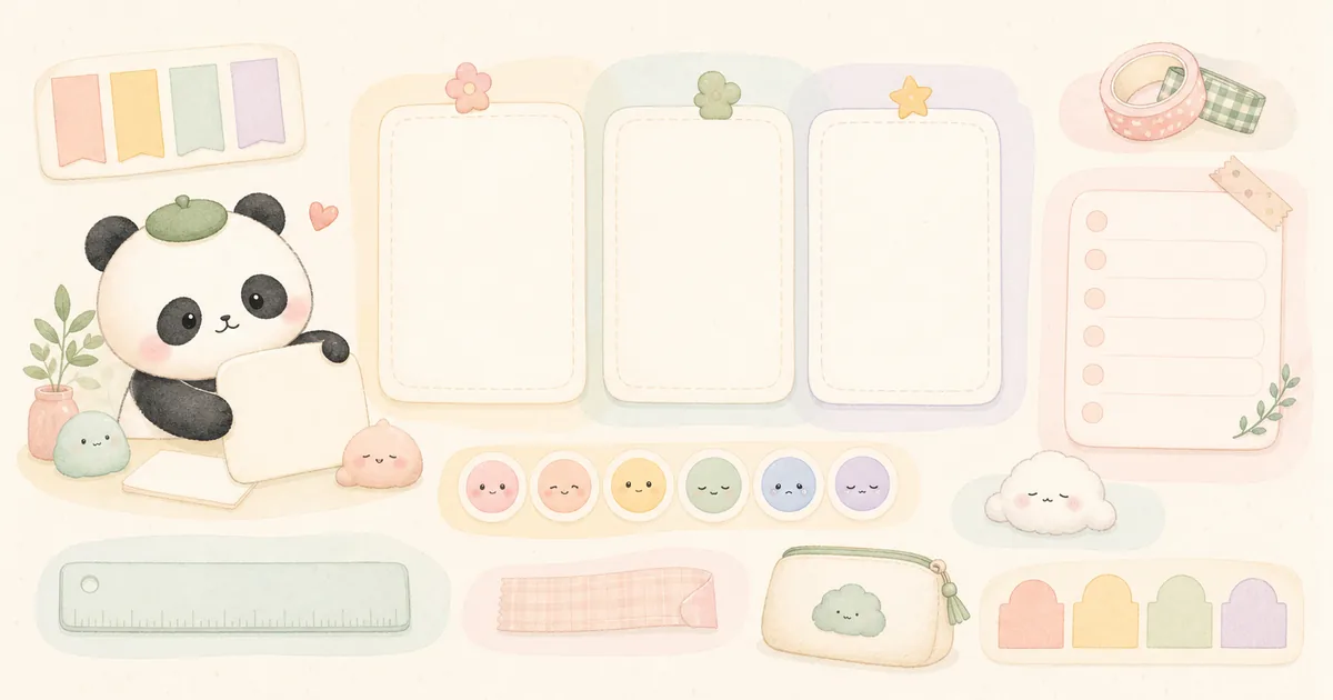 Cute Diary App for Simple Templates guide for Mongle Haru