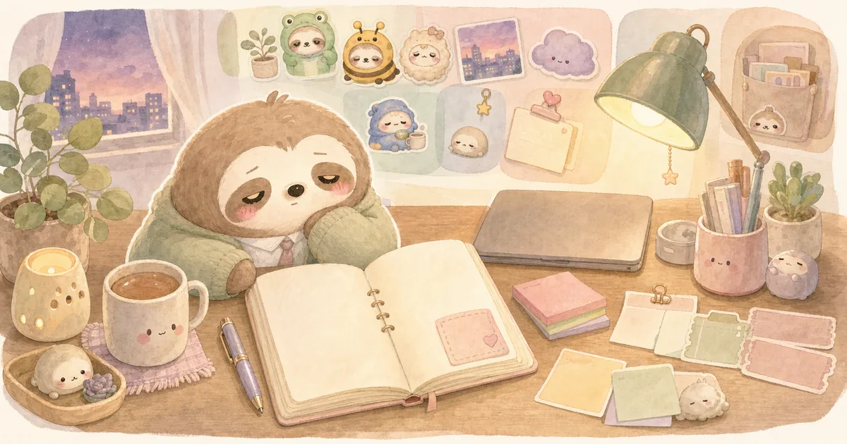 Cute Diary App for Workday Reflections guide for Mongle Haru