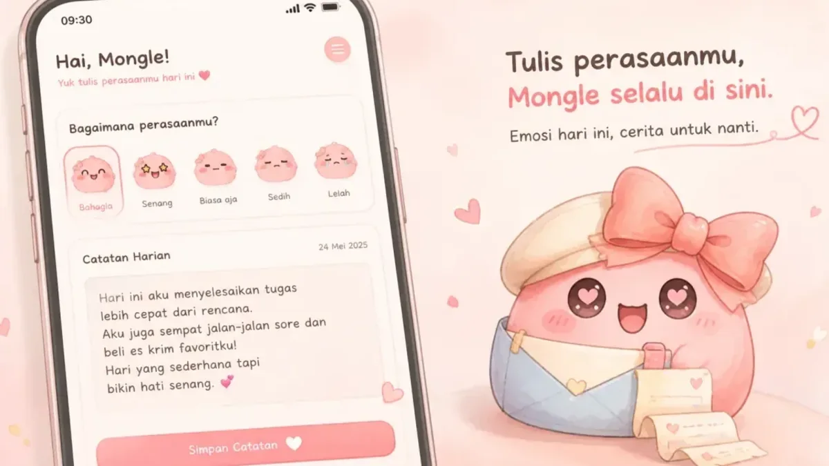 Sticker use for cute diary app with free sticker placement