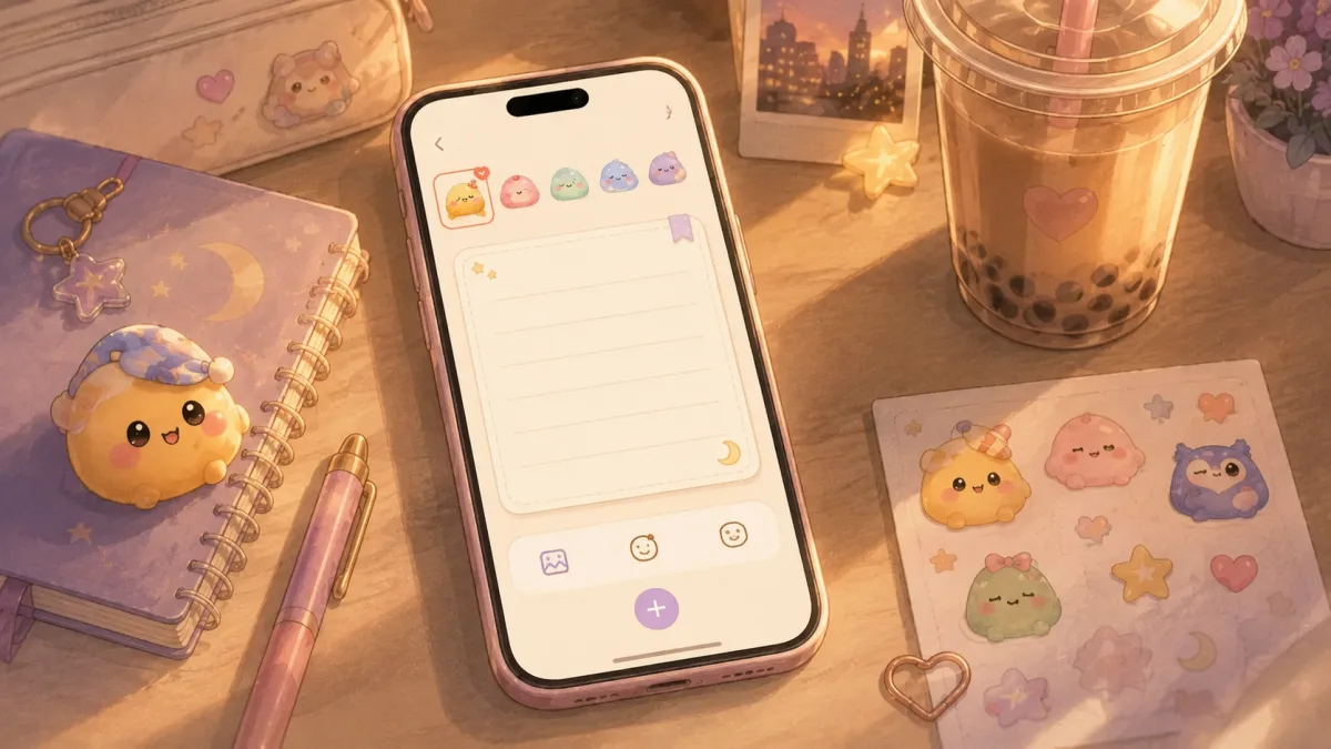 Example for diary prompts app