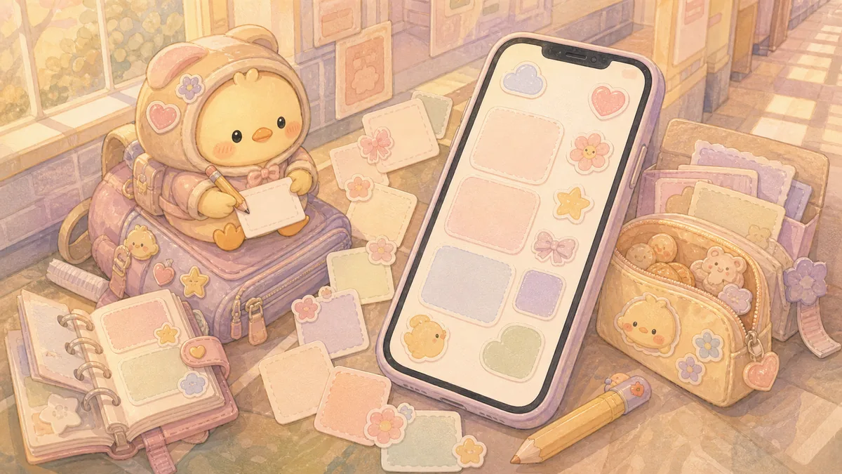 Digital Diary App For Short Entries Mongle Haru curation illustration