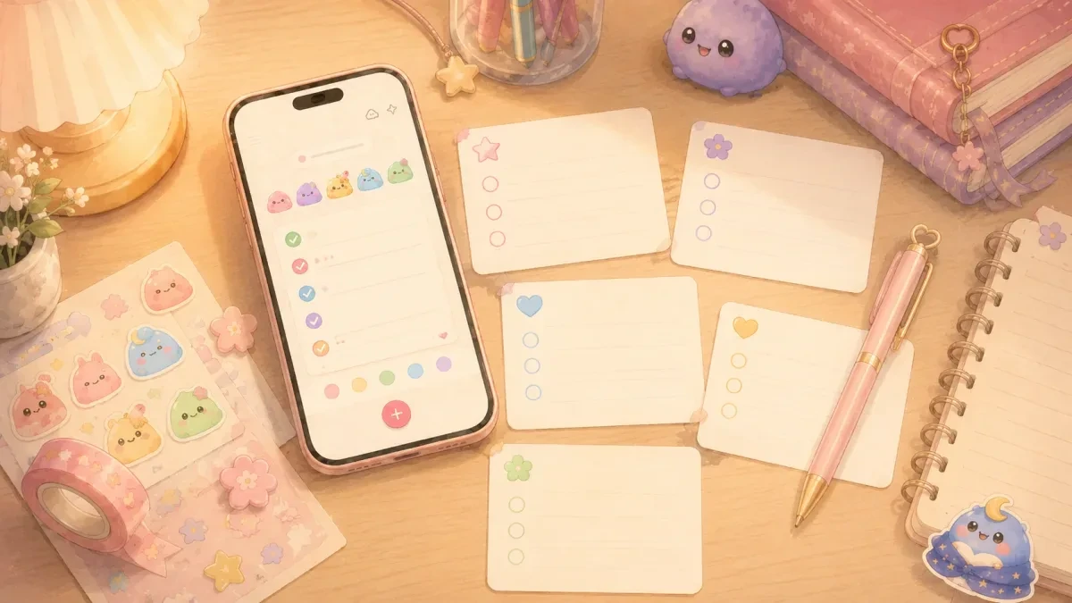 Decoration idea for private diary app for beginners