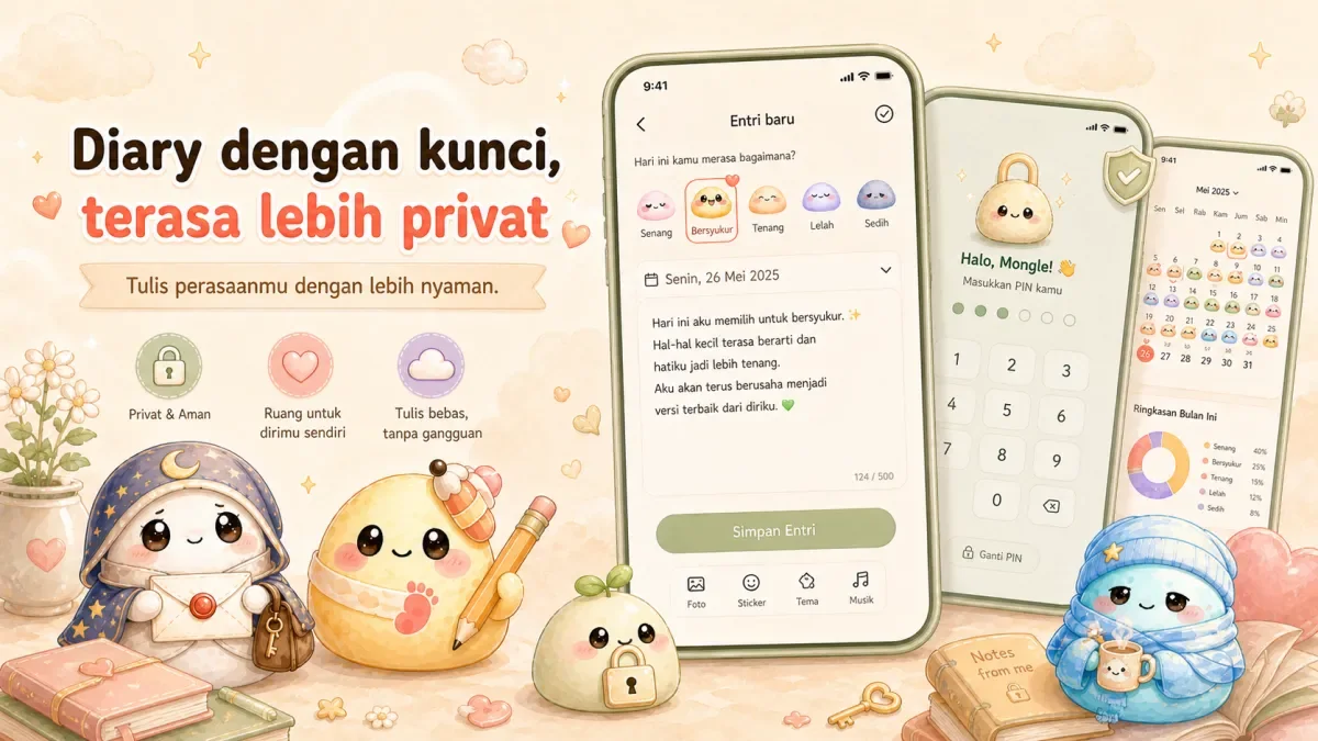 Example for private diary app for beginners