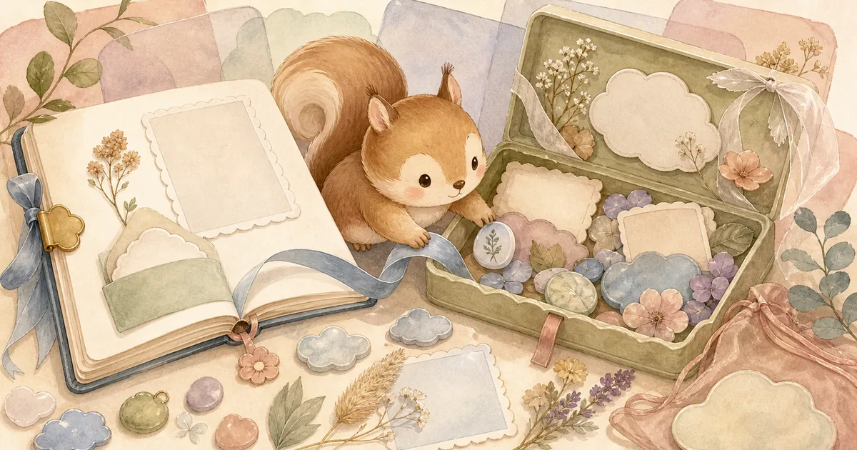 Private Diary App For Collecting Moments blog thumbnail illustration for Mongle Haru