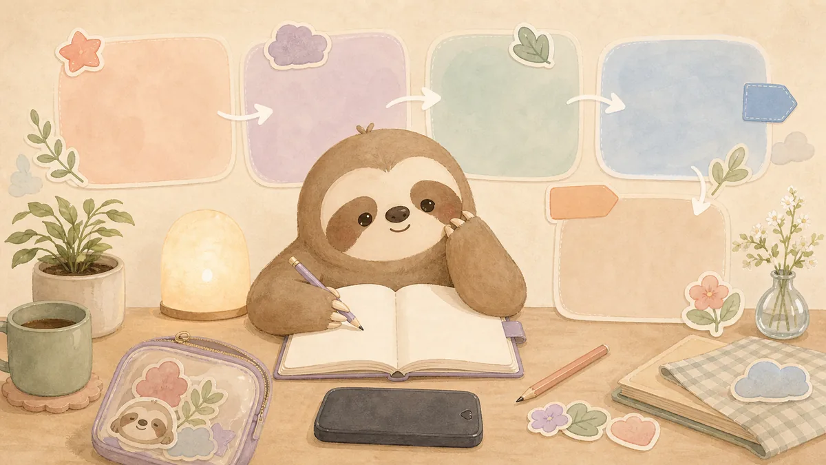 Private Diary App For Digital Diary Beginners curation banner illustration for Mongle Haru
