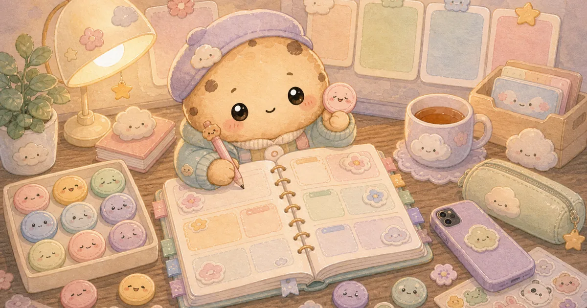 Private Diary App For Quick Check-ins blog thumbnail illustration for Mongle Haru
