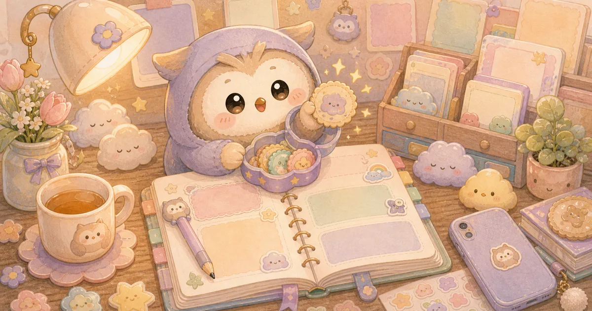 Private Diary App With A Playful Prompt blog thumbnail illustration for Mongle Haru
