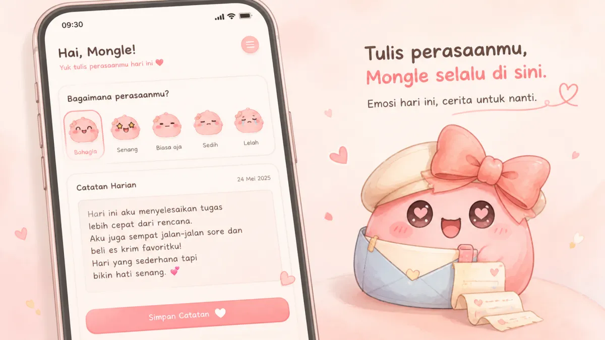 Decoration idea for private diary app