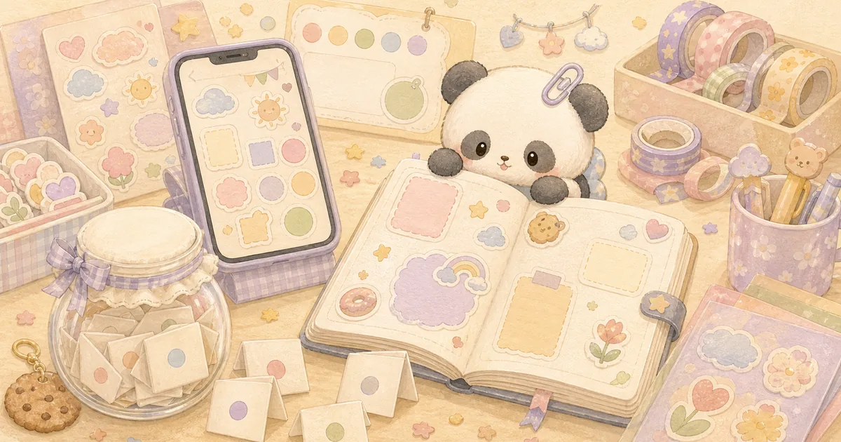 Sticker Diary App For Playful Daily Prompts Mongle Haru blog thumbnail