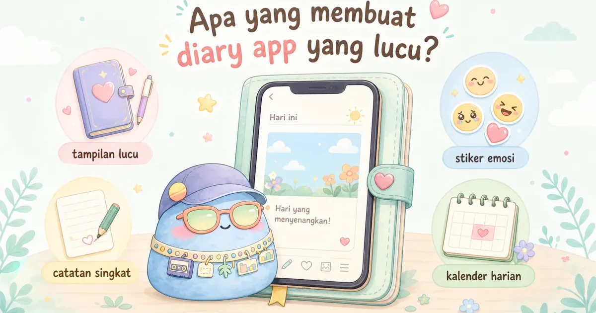 sticker diary app with sticker collecting in Mongle Haru