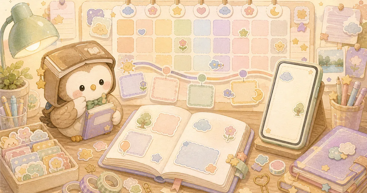 Timeline Diary App With A Calendar Mongle Haru blog thumbnail