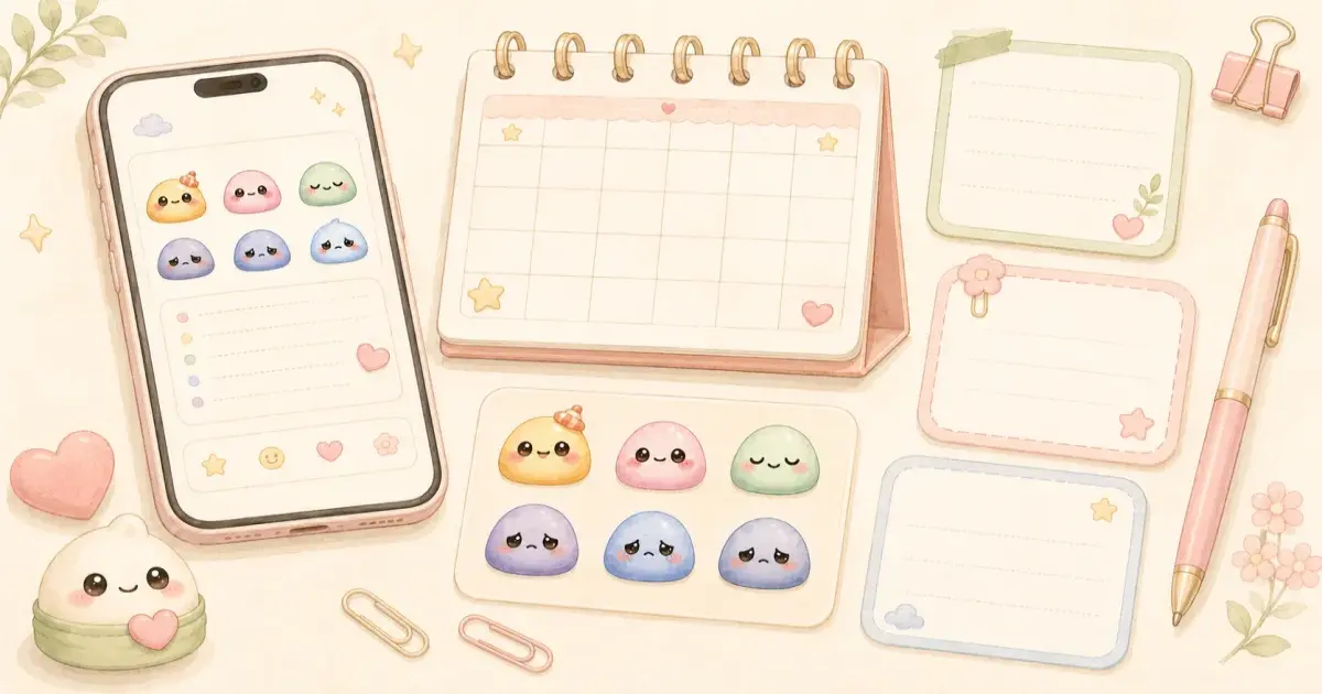 Aplikasi Diary dengan Stiker untuk Catatan Lebih Ekspresif
