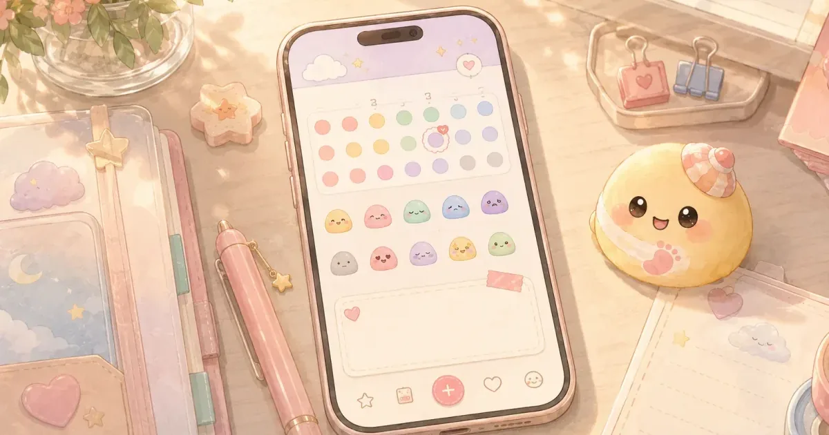 aplikasi diary dengan timeline di Mongle Haru