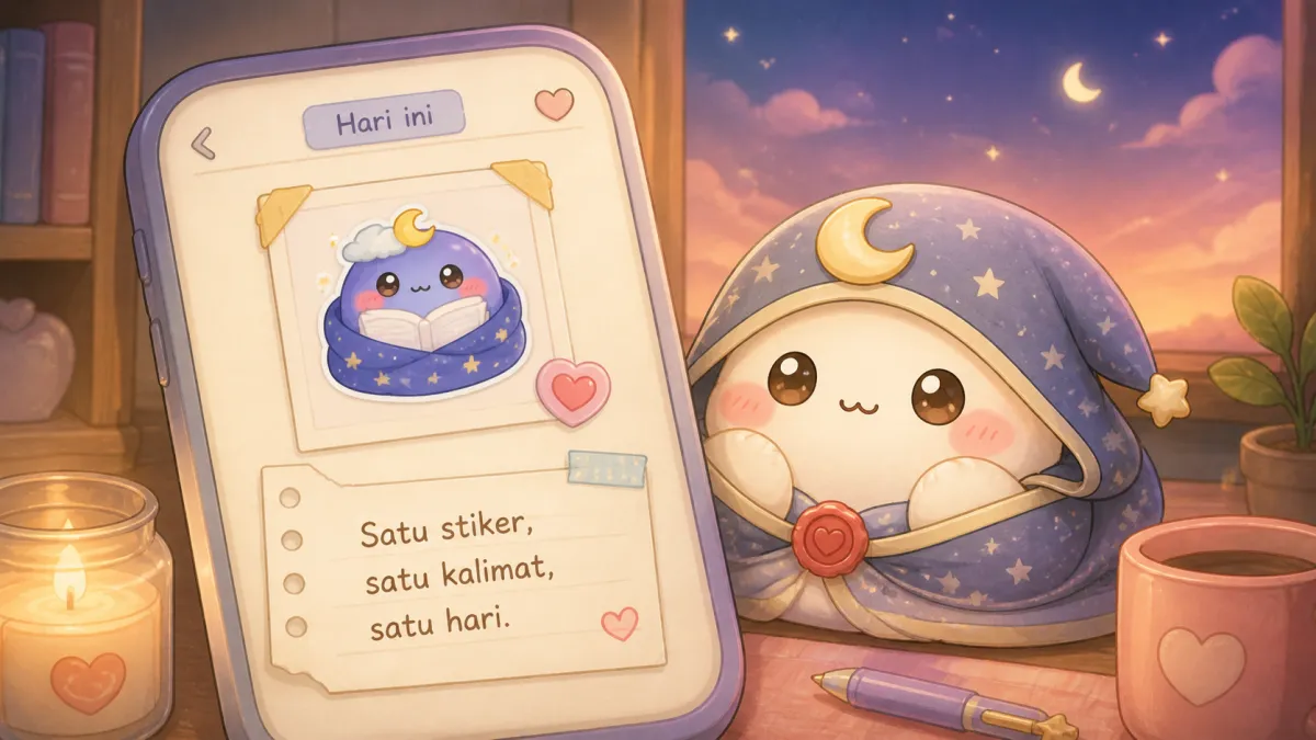 Mulai menulis diary lucu dengan catatan kecil setiap hari