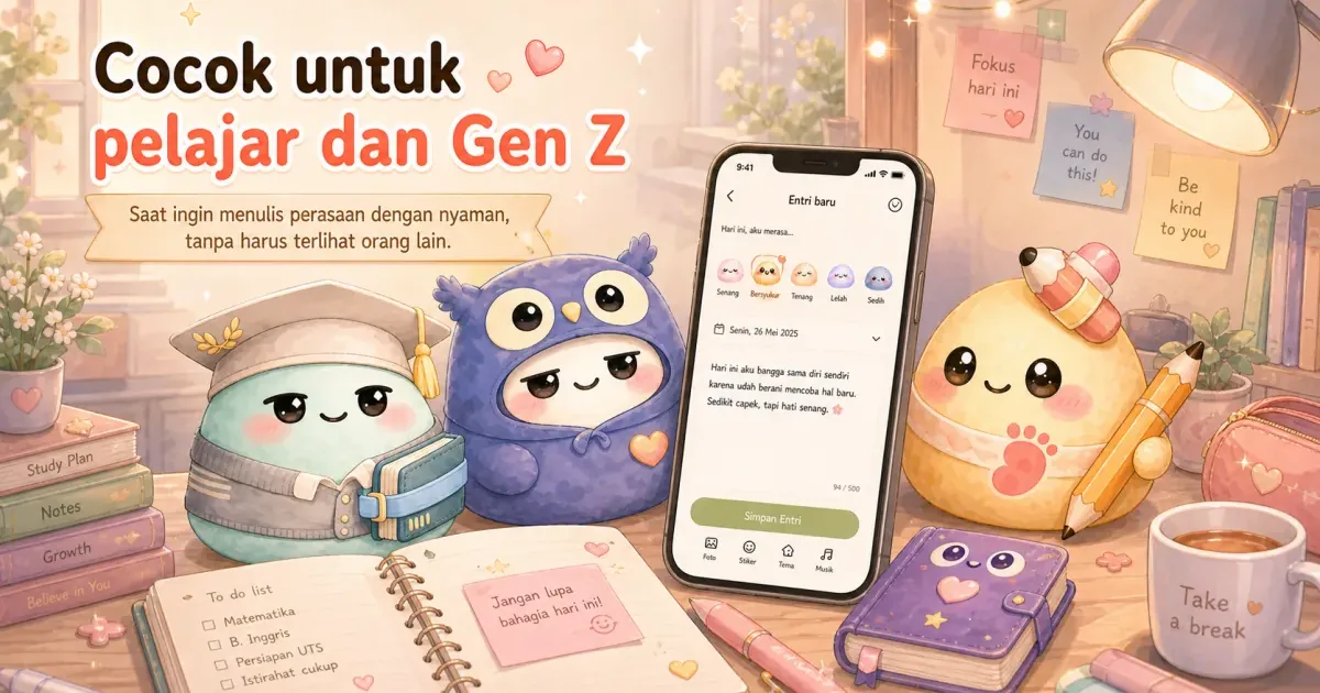 aplikasi private diary di Mongle Haru