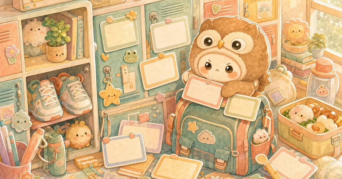 Thumbnail blog catatan harian pelajar bergaya curation banner Mongle Haru
