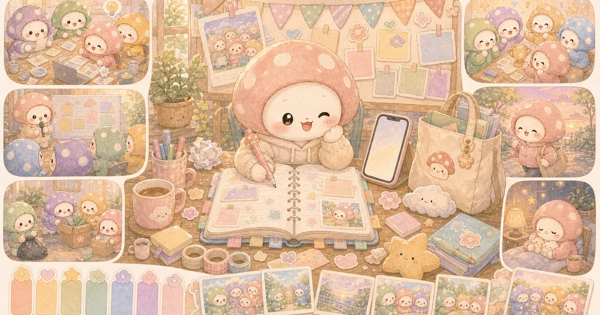 Thumbnail blog diary setelah kegiatan organisasi dari Mongle Haru
