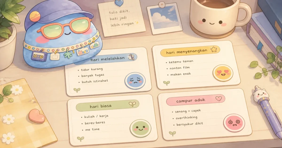 50 Journal Prompts Bahasa Indonesia Saat Bingung Menulis