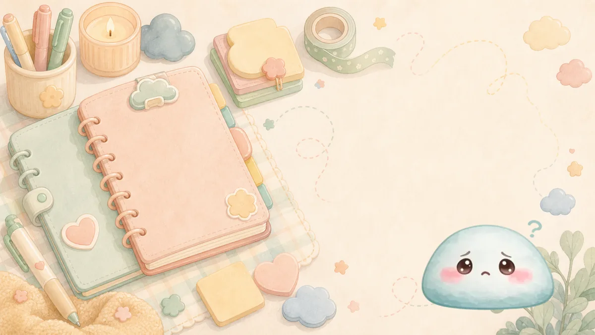 Menulis Diary Saat Bingung dengan catatan kecil di Mongle Haru