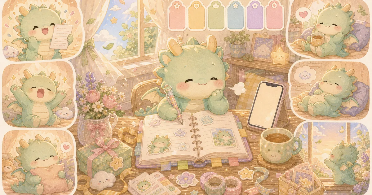 Thumbnail blog menulis diary saat lega dari Mongle Haru