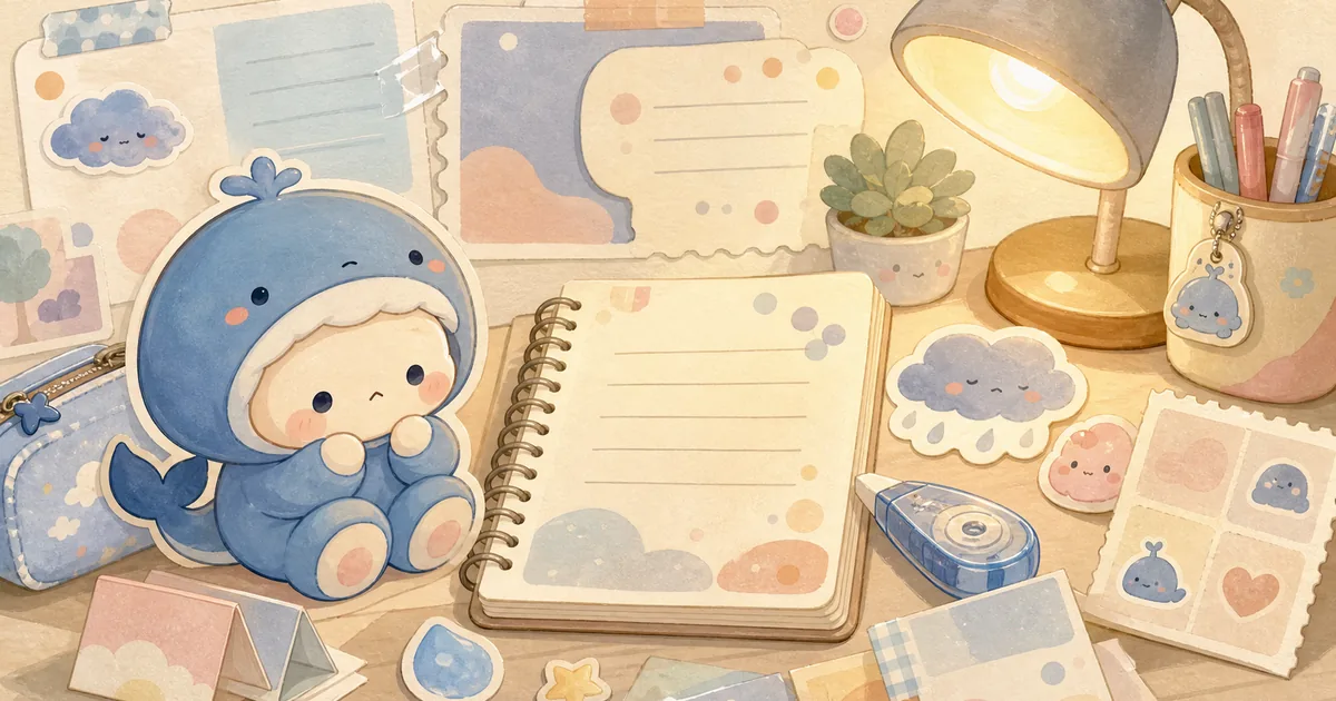 Thumbnail blog menulis diary setelah ditegur bergaya curation banner Mongle Haru