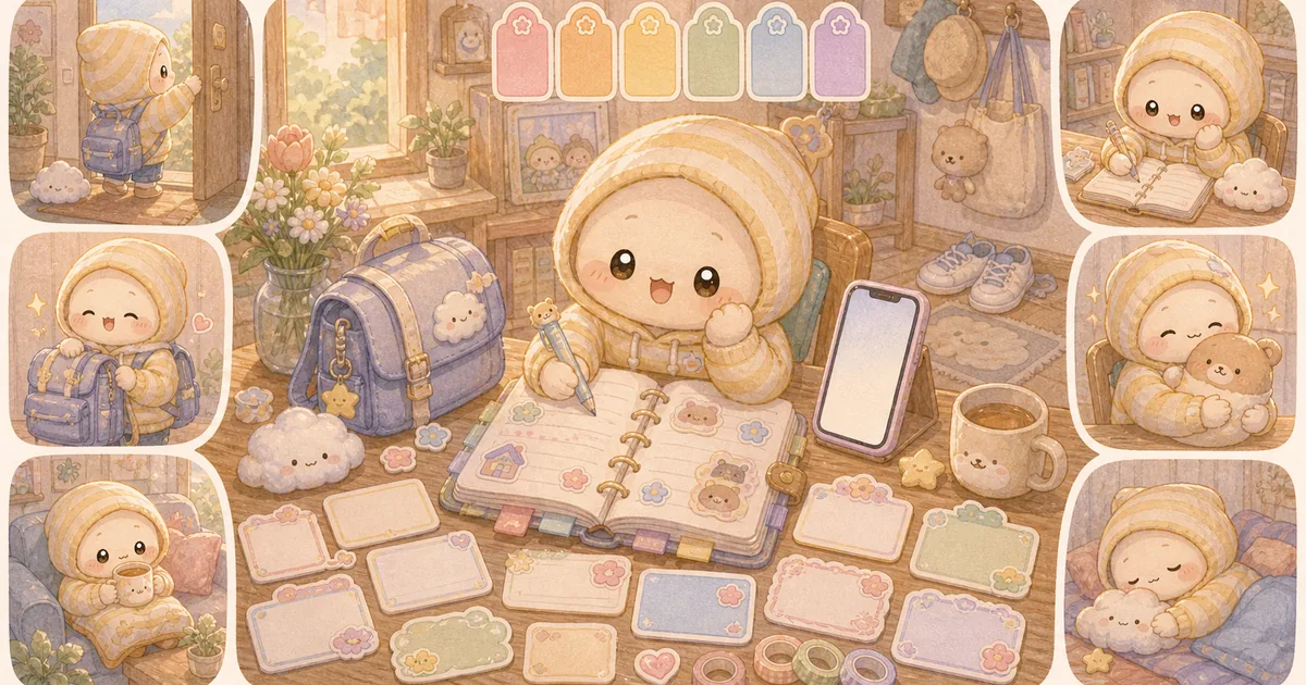 Thumbnail blog prompt diary setelah pulang sekolah dari Mongle Haru