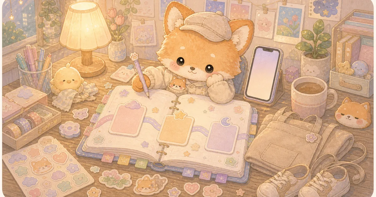 Thumbnail blog timeline diary saat kerja part time dari Mongle Haru