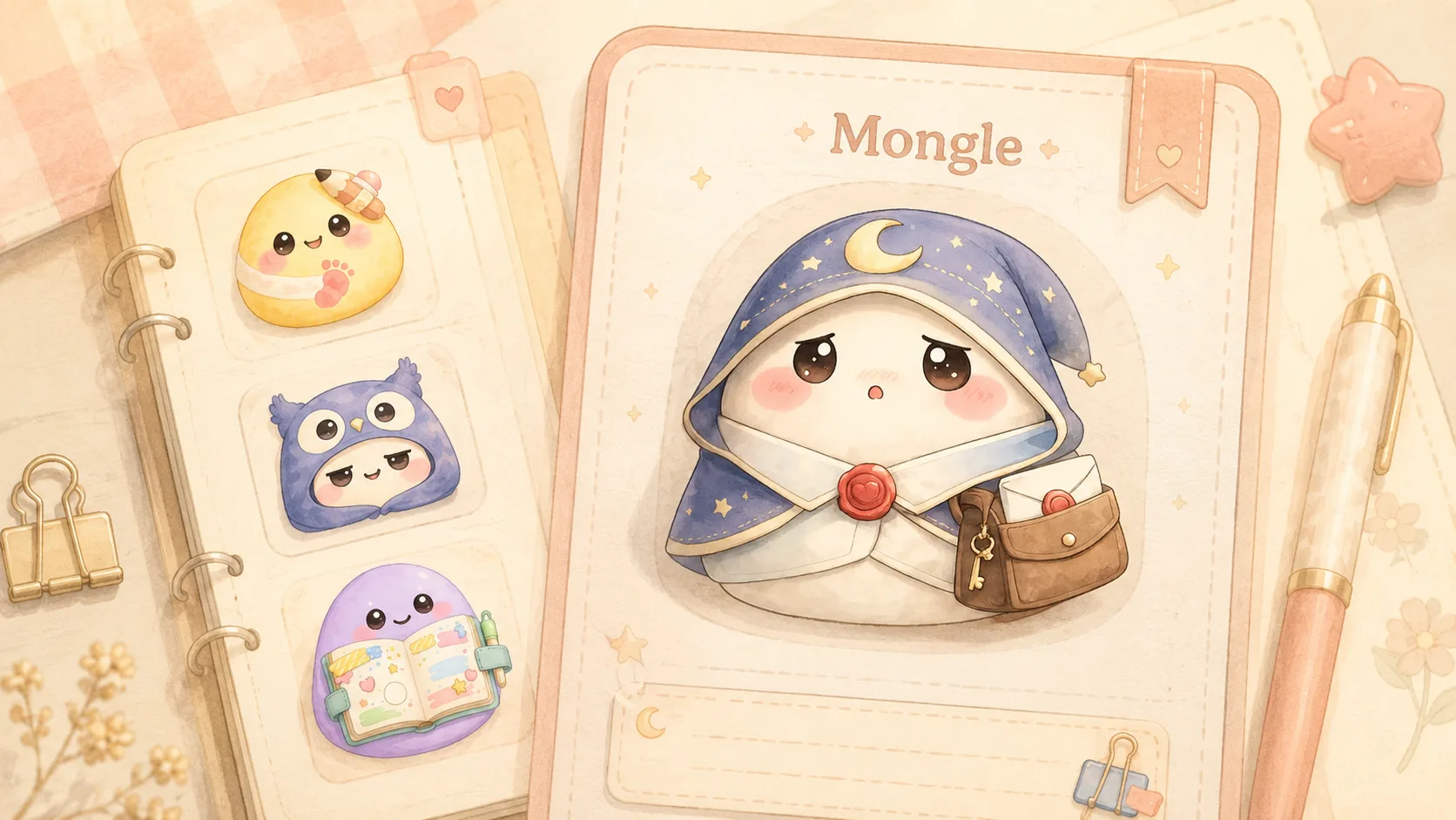 Mongle làm điểm mở đầu cho một note ngắn trong nhật ký
