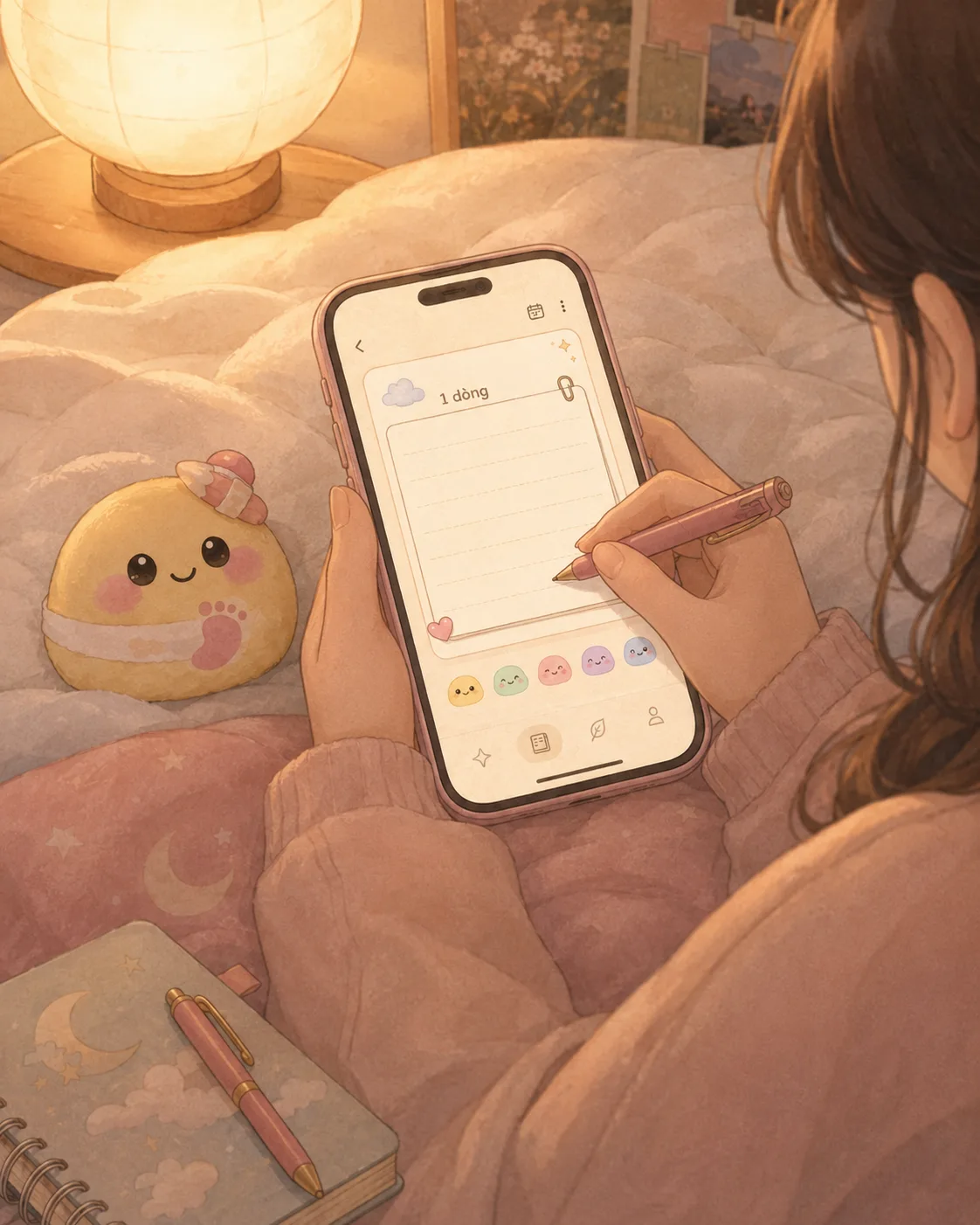 Viết nhật ký trên iPhone bằng vài dòng ngắn