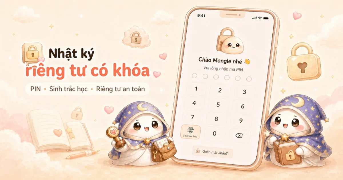 Checklist chọn app nhật ký có khóa miễn phí trên điện thoại