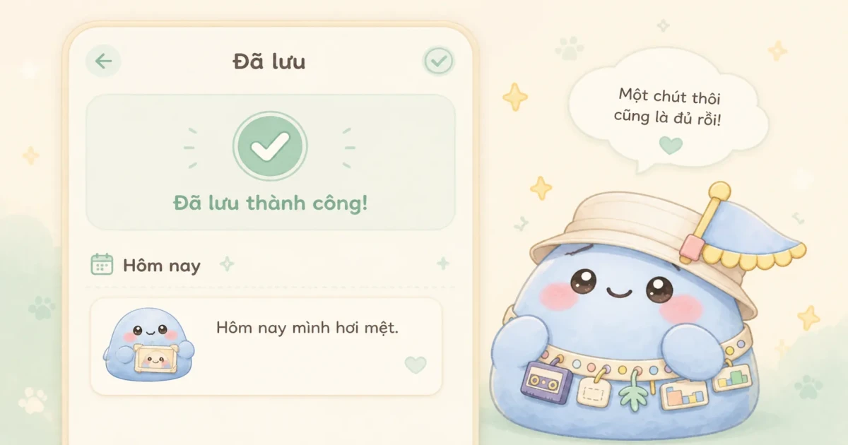 Thử app nhật ký miễn phí cho điện thoại bằng một dòng đầu tiên