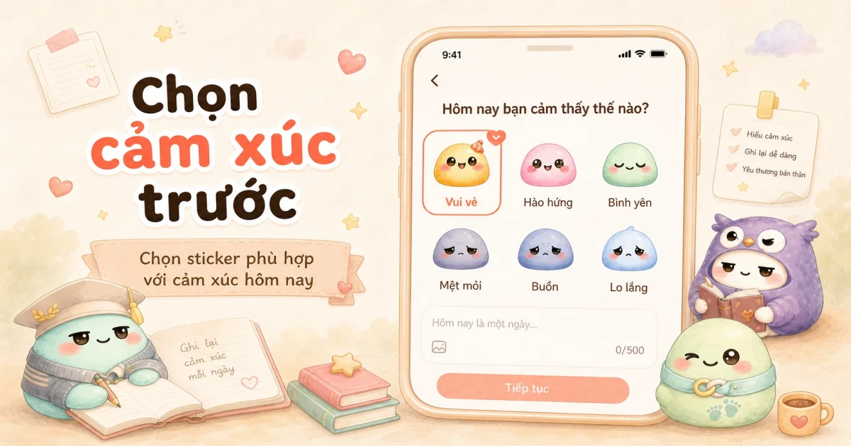 Ảnh Polaroid hoặc photocard được trang trí bằng sticker, bút và khung nhỏ